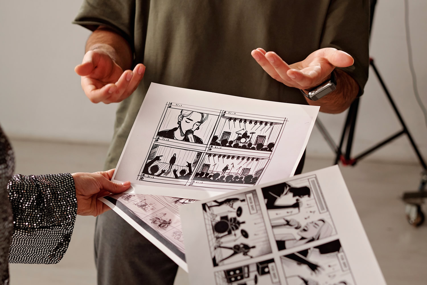 Production management media